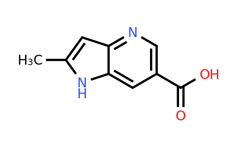 CAS 1190313-15-5 | 2-methyl-1H-pyrrolo[3,2-b]pyridine-6-carboxylic acid