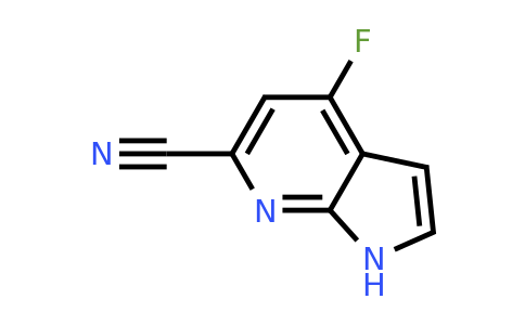 CAS 1190313-36-0 | 4-fluoro-1H-pyrrolo[2,3-b]pyridine-6-carbonitrile