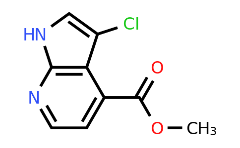 CAS 1190313-80-4 | methyl 3-chloro-1H-pyrrolo[2,3-b]pyridine-4-carboxylate
