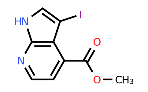 CAS 1190313-88-2 | methyl 3-iodo-1H-pyrrolo[2,3-b]pyridine-4-carboxylate