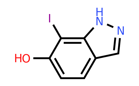 CAS 1190314-62-5 | 6-Hydroxy-7-iodo-1H-indazole