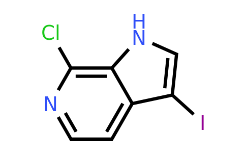 CAS 1190314-63-6 | 7-chloro-3-iodo-1H-pyrrolo[2,3-c]pyridine