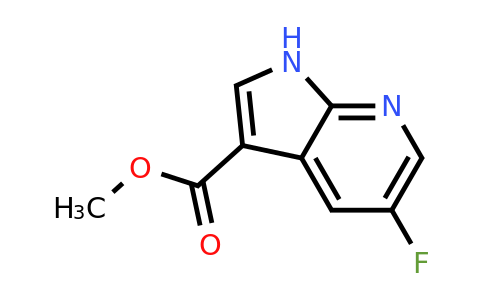 CAS 1190314-69-2 | 5-Fluoro-1H-pyrrolo[2,3-B]pyridine-3-carboxylic acid methyl ester