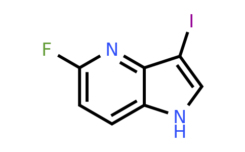 5-fluoro-3-iodo-1H-pyrrolo[3,2-b]pyridine