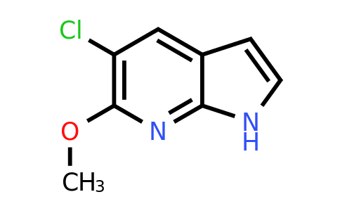 CAS 1190315-07-1 | 5-chloro-6-methoxy-1H-pyrrolo[2,3-b]pyridine