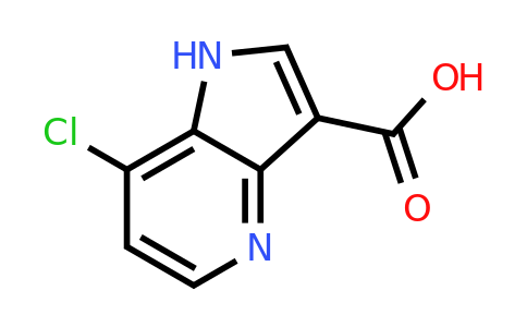 CAS 1190315-20-8 | 7-chloro-1H-pyrrolo[3,2-b]pyridine-3-carboxylic acid