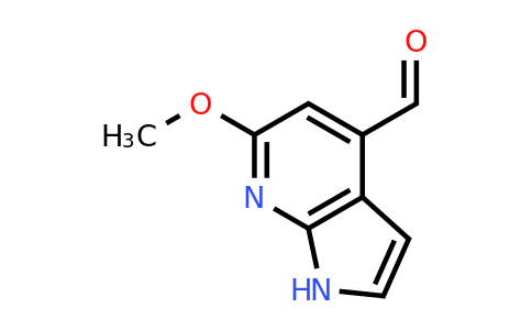 CAS 1190315-42-4 | 6-methoxy-1H-pyrrolo[2,3-b]pyridine-4-carbaldehyde
