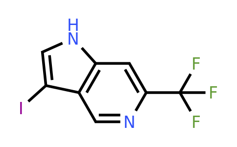 CAS 1190315-69-5 | 3-iodo-6-(trifluoromethyl)-1H-pyrrolo[3,2-c]pyridine