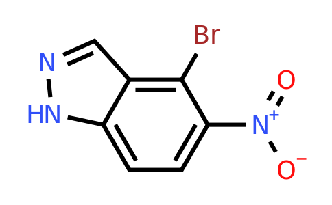 CAS 1190315-72-0 | 4-bromo-5-nitro-1H-indazole