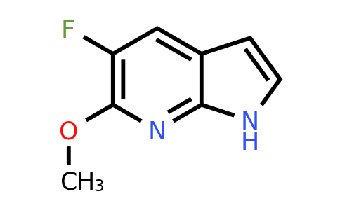 CAS 1190315-95-7 | 5-fluoro-6-methoxy-1H-pyrrolo[2,3-b]pyridine