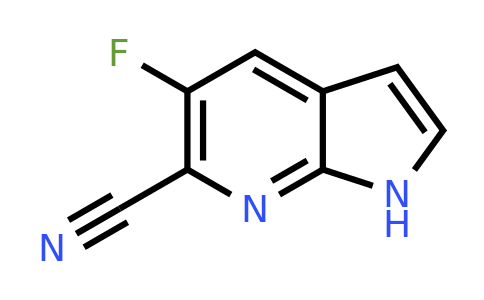 CAS 1190316-08-5 | 5-fluoro-1H-pyrrolo[2,3-b]pyridine-6-carbonitrile