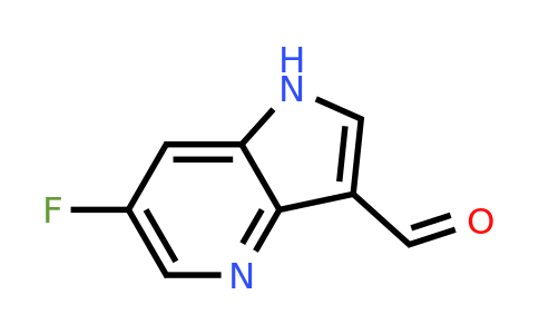 CAS 1190316-09-6 | 6-fluoro-1H-pyrrolo[3,2-b]pyridine-3-carbaldehyde