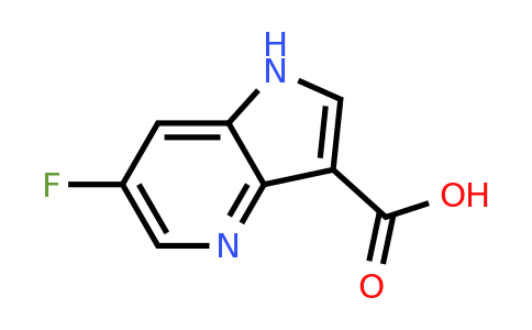 CAS 1190316-18-7 | 6-fluoro-1H-pyrrolo[3,2-b]pyridine-3-carboxylic acid