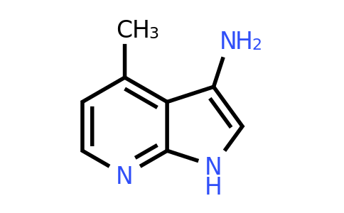 CAS 1190316-87-0 | 4-methyl-1H-pyrrolo[2,3-b]pyridin-3-amine