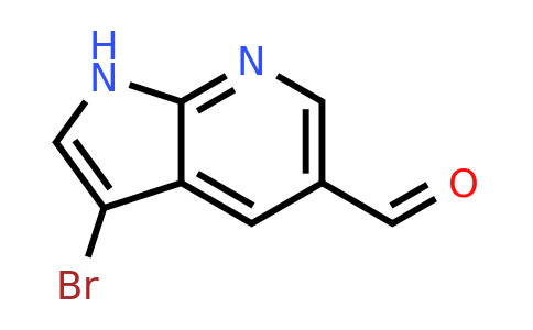 CAS 1190317-92-0 | 3-bromo-1H-pyrrolo[2,3-b]pyridine-5-carbaldehyde
