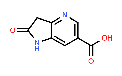 CAS 1190318-74-1 | 2-Oxo-2,3-dihydro-1H-pyrrolo[3,2-B]pyridine-6-carboxylic acid