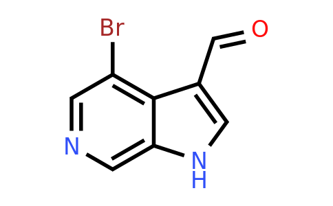 CAS 1190318-90-1 | 4-bromo-1H-pyrrolo[2,3-c]pyridine-3-carbaldehyde