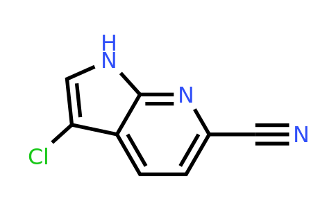 CAS 1190318-95-6 | 3-chloro-1H-pyrrolo[2,3-b]pyridine-6-carbonitrile