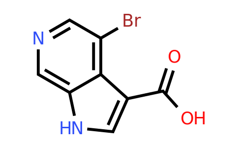 CAS 1190319-37-9 | 4-bromo-1H-pyrrolo[2,3-c]pyridine-3-carboxylic acid