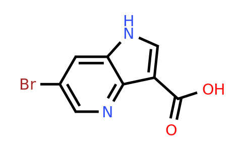 CAS 1190319-56-2 | 6-bromo-1H-pyrrolo[3,2-b]pyridine-3-carboxylic acid