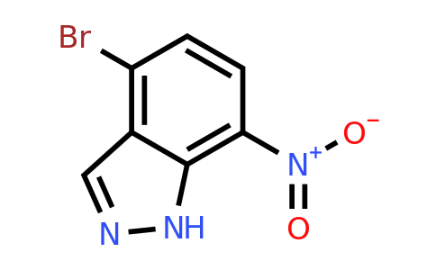 CAS 1190319-86-8 | 4-bromo-7-nitro-1H-indazole