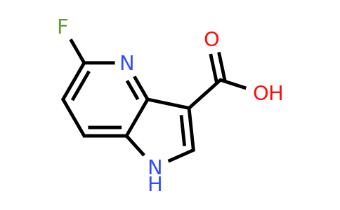 CAS 1190319-87-9 | 5-fluoro-1H-pyrrolo[3,2-b]pyridine-3-carboxylic acid