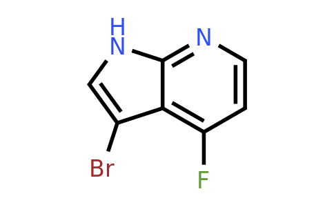CAS 1190320-00-3 | 3-bromo-4-fluoro-1H-pyrrolo[2,3-b]pyridine