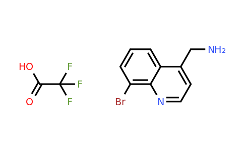 CAS 1190320-18-3 | (8-Bromoquinolin-4-yl)methanamine 2,2,2-trifluoroacetate