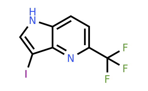 CAS 1190320-21-8 | 3-iodo-5-(trifluoromethyl)-1H-pyrrolo[3,2-b]pyridine