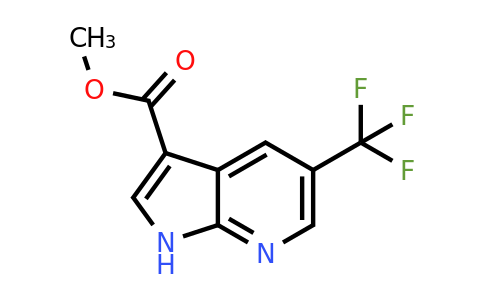 CAS 1190320-31-0 | Methyl 5-(trifluoromethyl)-1H-pyrrolo[2,3-b]pyridine-3-carboxylate