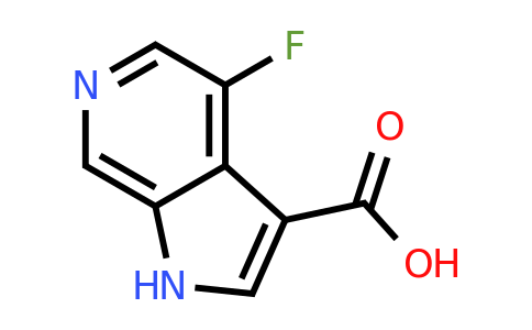 CAS 1190320-51-4 | 4-fluoro-1H-pyrrolo[2,3-c]pyridine-3-carboxylic acid