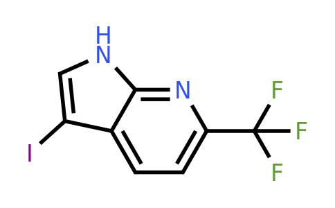 CAS 1190320-87-6 | 3-iodo-6-(trifluoromethyl)-1H-pyrrolo[2,3-b]pyridine