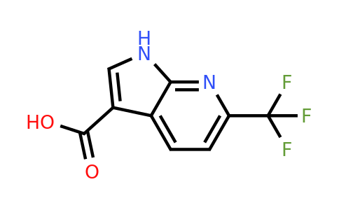 CAS 1190320-93-4 | 6-(trifluoromethyl)-1H-pyrrolo[2,3-b]pyridine-3-carboxylic acid