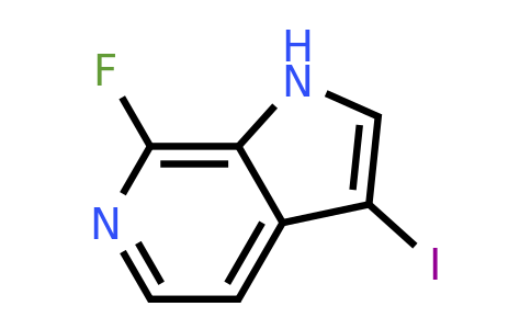CAS 1190321-05-1 | 7-fluoro-3-iodo-1H-pyrrolo[2,3-c]pyridine