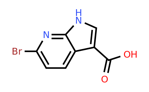 CAS 1190321-20-0 | 6-bromo-1H-pyrrolo[2,3-b]pyridine-3-carboxylic acid