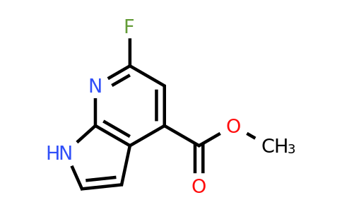 CAS 1190321-57-3 | methyl 6-fluoro-1H-pyrrolo[2,3-b]pyridine-4-carboxylate