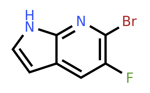 CAS 1190321-99-3 | 6-bromo-5-fluoro-1H-pyrrolo[2,3-b]pyridine