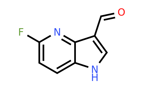 CAS 1190322-05-4 | 5-fluoro-1H-pyrrolo[3,2-b]pyridine-3-carbaldehyde