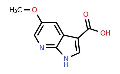 CAS 1190322-23-6 | 5-methoxy-1H-pyrrolo[2,3-b]pyridine-3-carboxylic acid