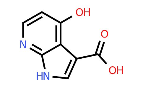 CAS 1190322-37-2 | 4-hydroxy-1H-pyrrolo[2,3-b]pyridine-3-carboxylic acid