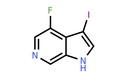 CAS 1190322-38-3 | 4-fluoro-3-iodo-1H-pyrrolo[2,3-c]pyridine