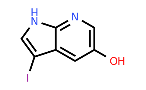CAS 1190322-48-5 | 3-iodo-1H-pyrrolo[2,3-b]pyridin-5-ol