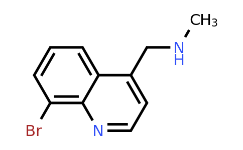 CAS 1190322-58-7 | 1-(8-Bromoquinolin-4-YL)-N-methylmethanamine