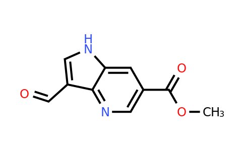 CAS 1190322-90-7 | Methyl 3-formyl-1H-pyrrolo[3,2-b]pyridine-6-carboxylate