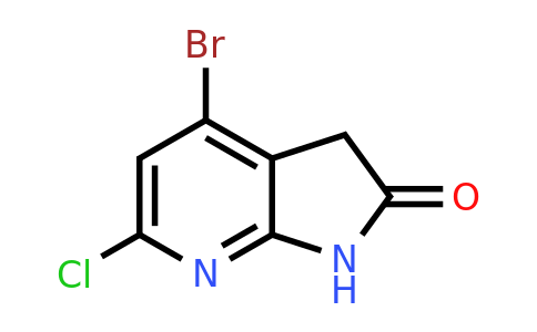 CAS 1190322-92-9 | 4-bromo-6-chloro-1H,2H,3H-pyrrolo[2,3-b]pyridin-2-one