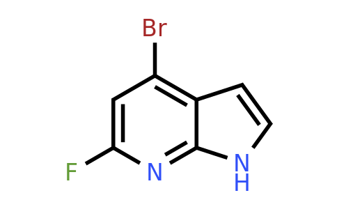 CAS 1190322-93-0 | 4-bromo-6-fluoro-1H-pyrrolo[2,3-b]pyridine