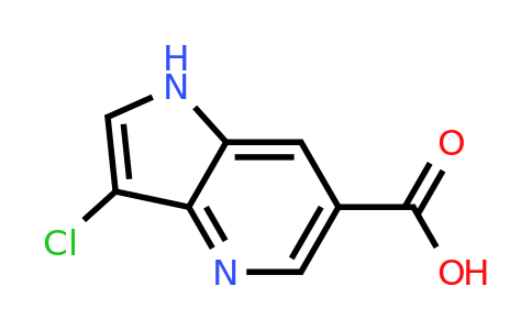 CAS 1190322-95-2 | 3-chloro-1H-pyrrolo[3,2-b]pyridine-6-carboxylic acid