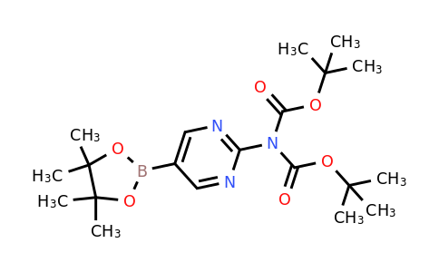CAS 1190423-36-9 | Imidodicarbonic acid, 2-[5-(4,4,5,5-tetramethyl-1,3,2-dioxaborolan-2-yl)-2-pyrimidinyl]-, 1,3-bis(1,1-dimethylethyl) ester