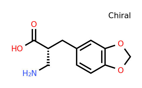 CAS 1190597-13-7 | (R)-2-Aminomethyl-3-benzo[1,3]dioxol-5-YL-propionic acid
