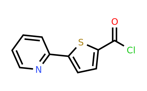 CAS 119082-98-3 | 5-(Pyridin-2-yl)thiophene-2-carbonyl chloride